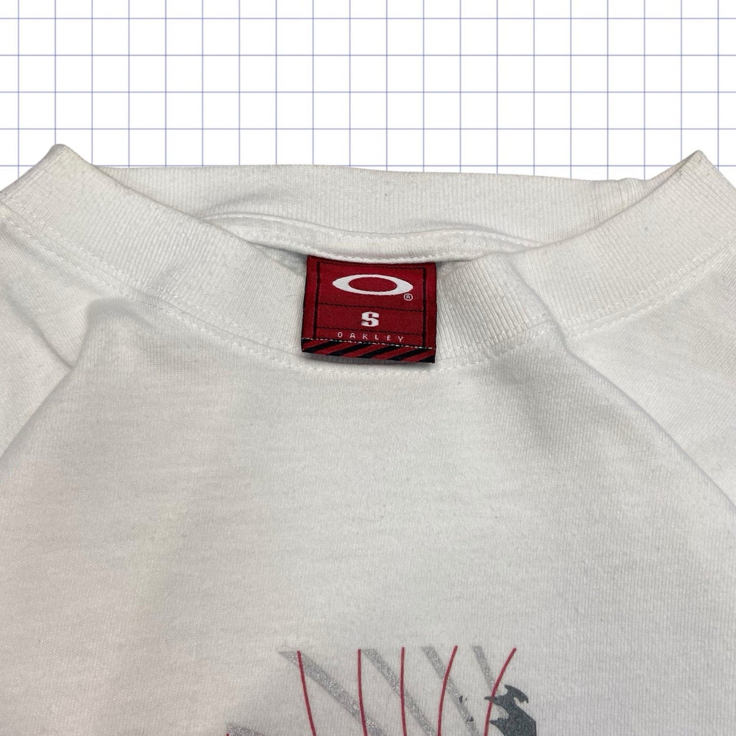 Vintage Oakley Software Skull Long Sleeve Tshirt - M/L