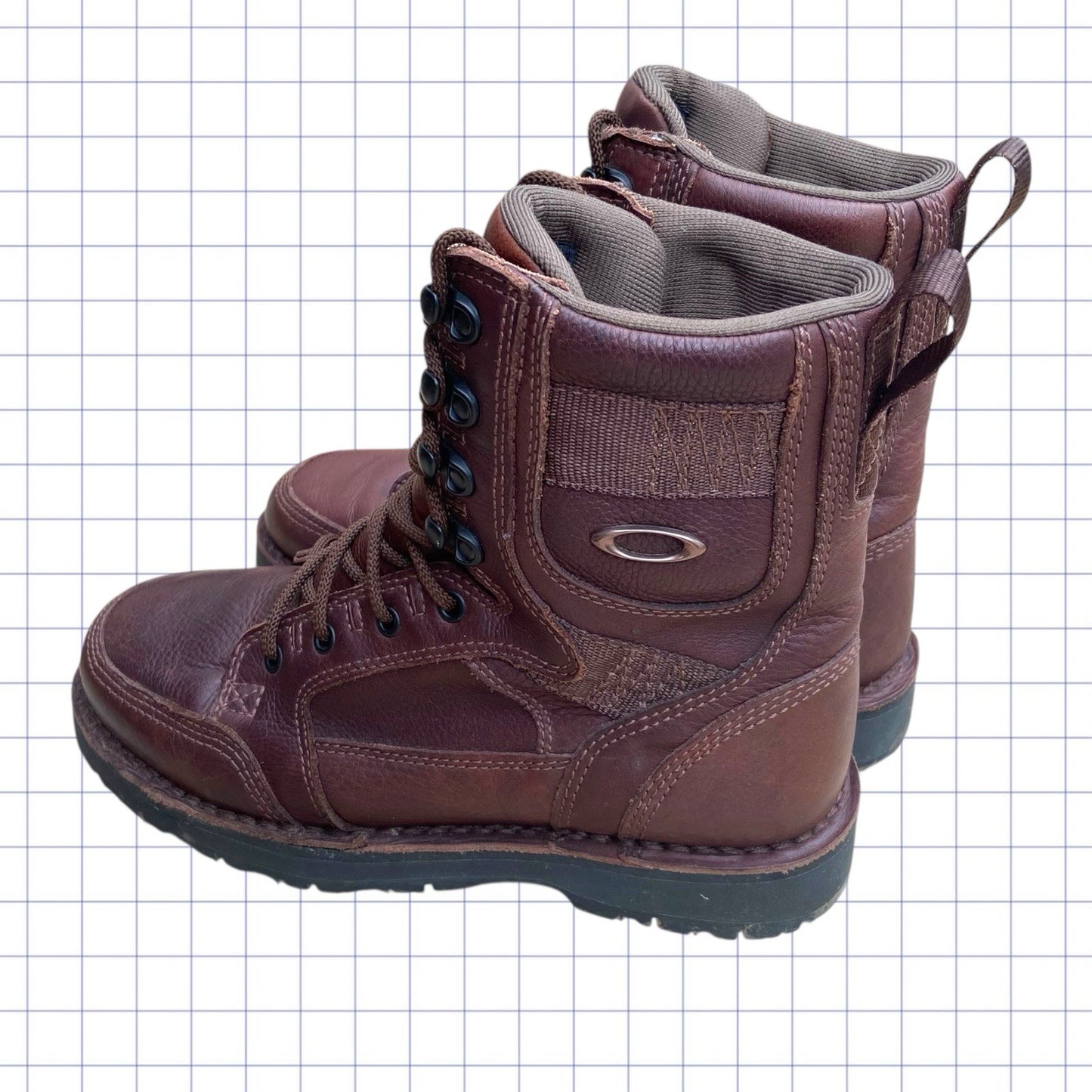 Vintage Oakley Leather Boots - UK 7