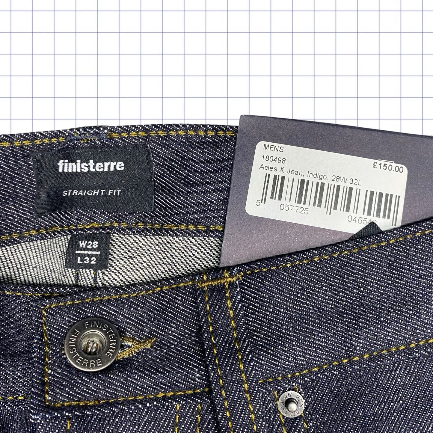 Asics Finisterre Raw Salvage Denim Jeans - 28W