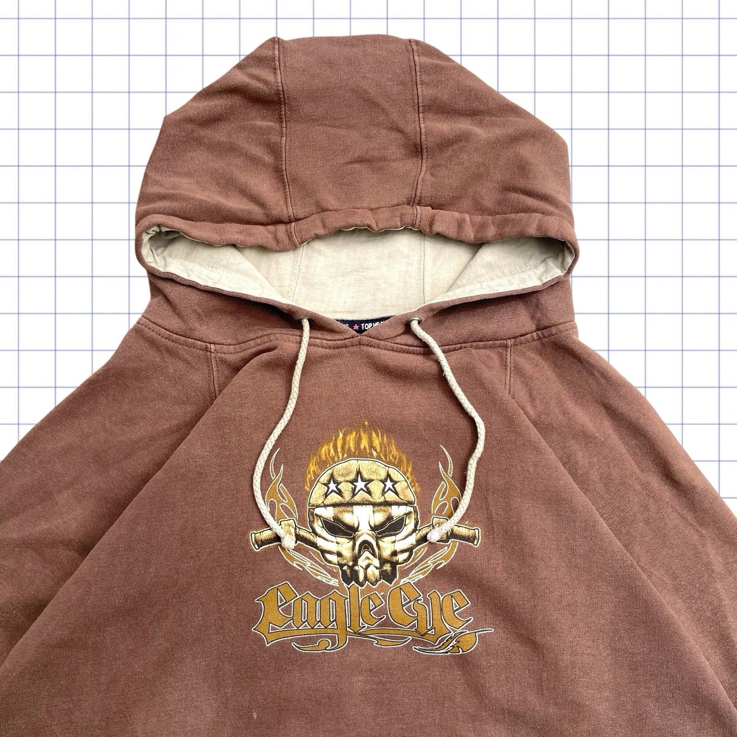 Vintage Jnco Style Skull Hoodie - L