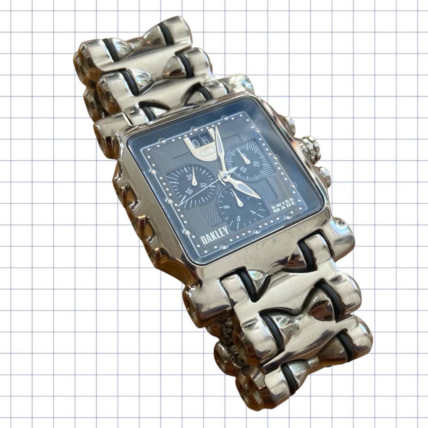 Vintage Oakley Minute Machine Watch