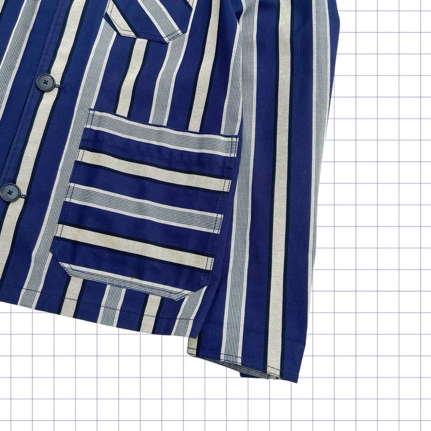 Acne Studios Stripe Moss Jacket - S