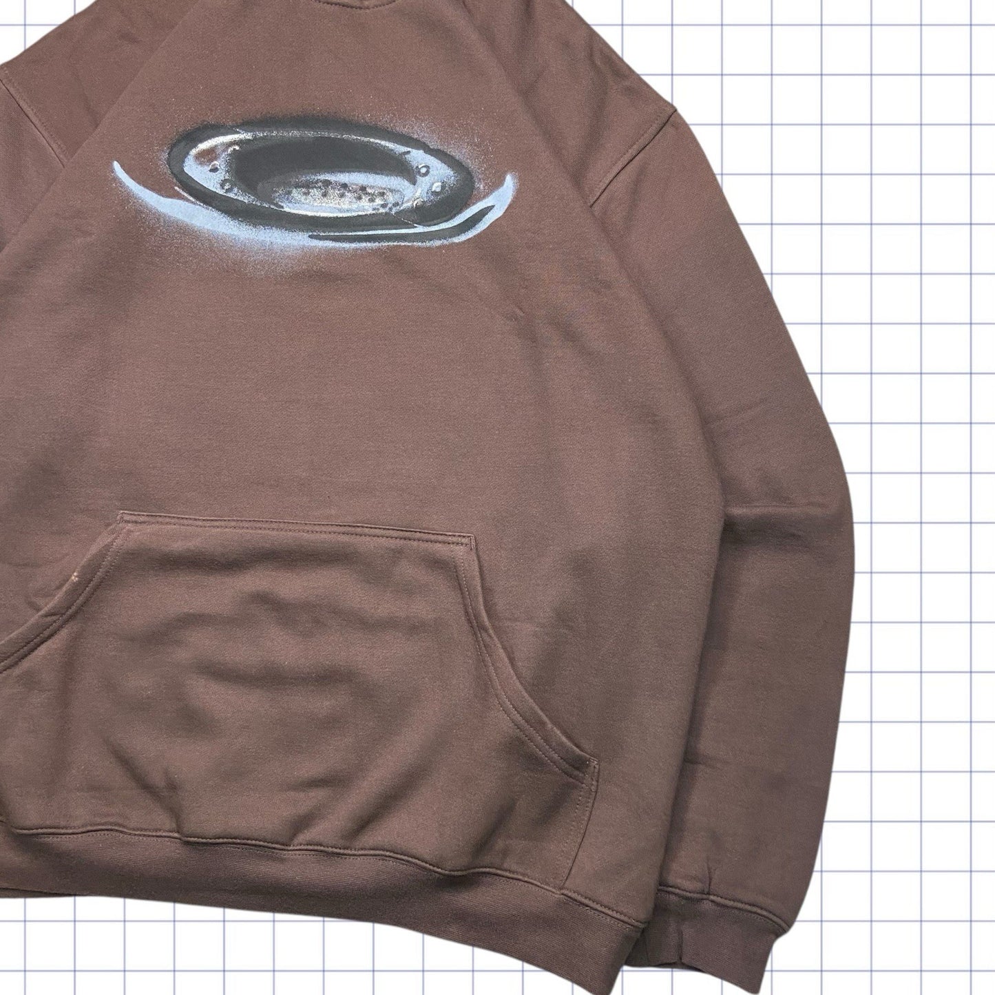 Vintage Oakley Big Logo Hoodie - L