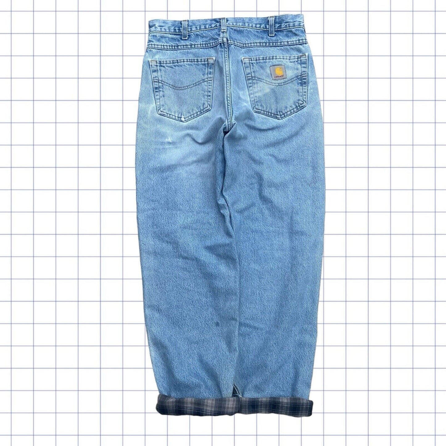 Vintage Carhartt Pleated Trousers - 32x32