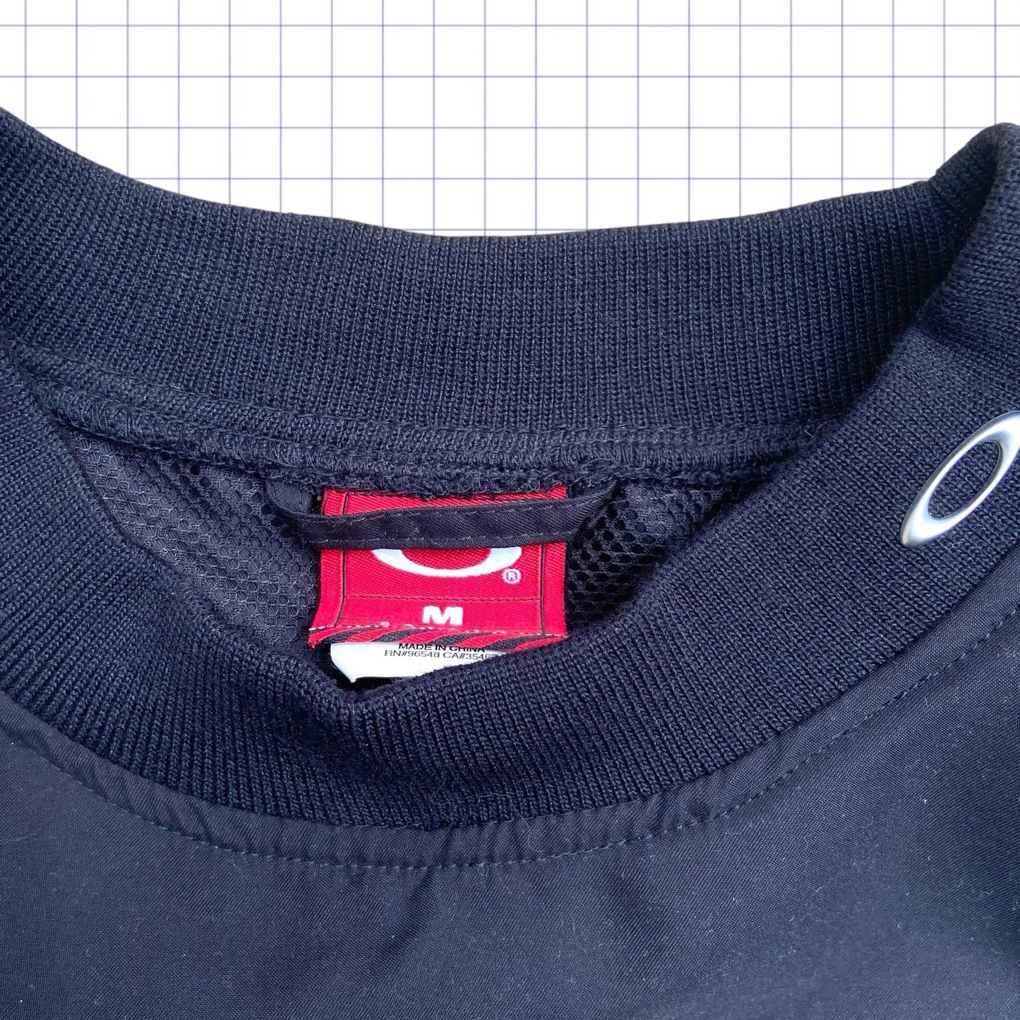 Vintage Oakley Software Metallic O Pullover - S/M