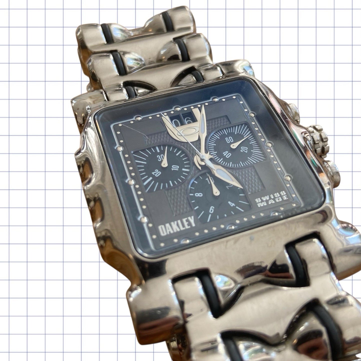 Vintage Oakley Minute Machine Watch