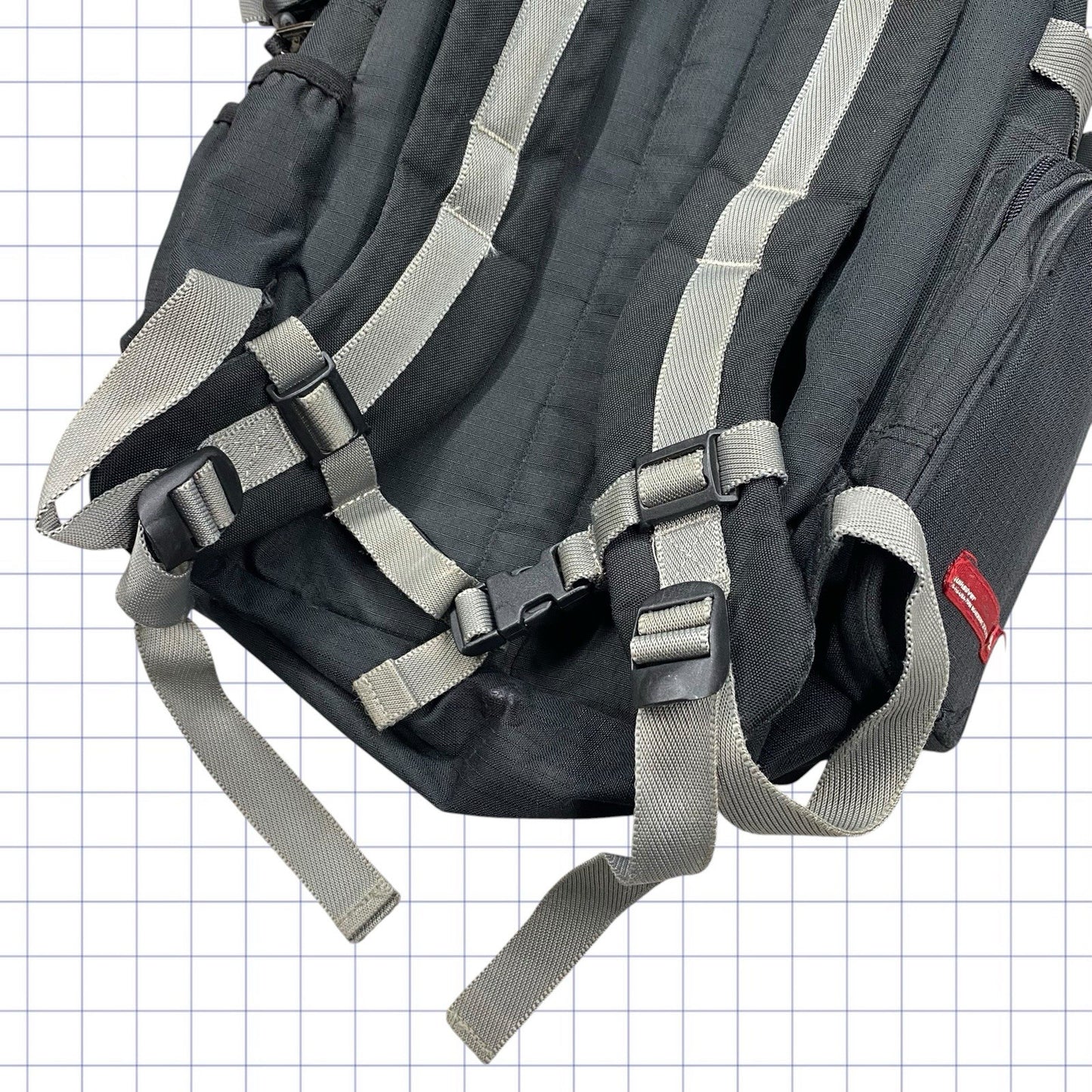 Y2K Quicksilver Backpack Spellout