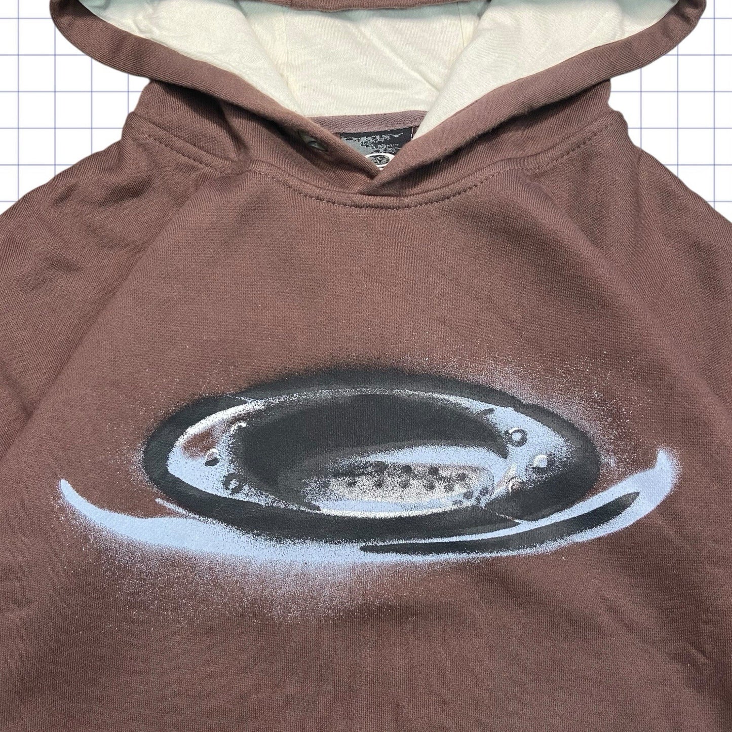 Vintage Oakley Big Logo Hoodie - L