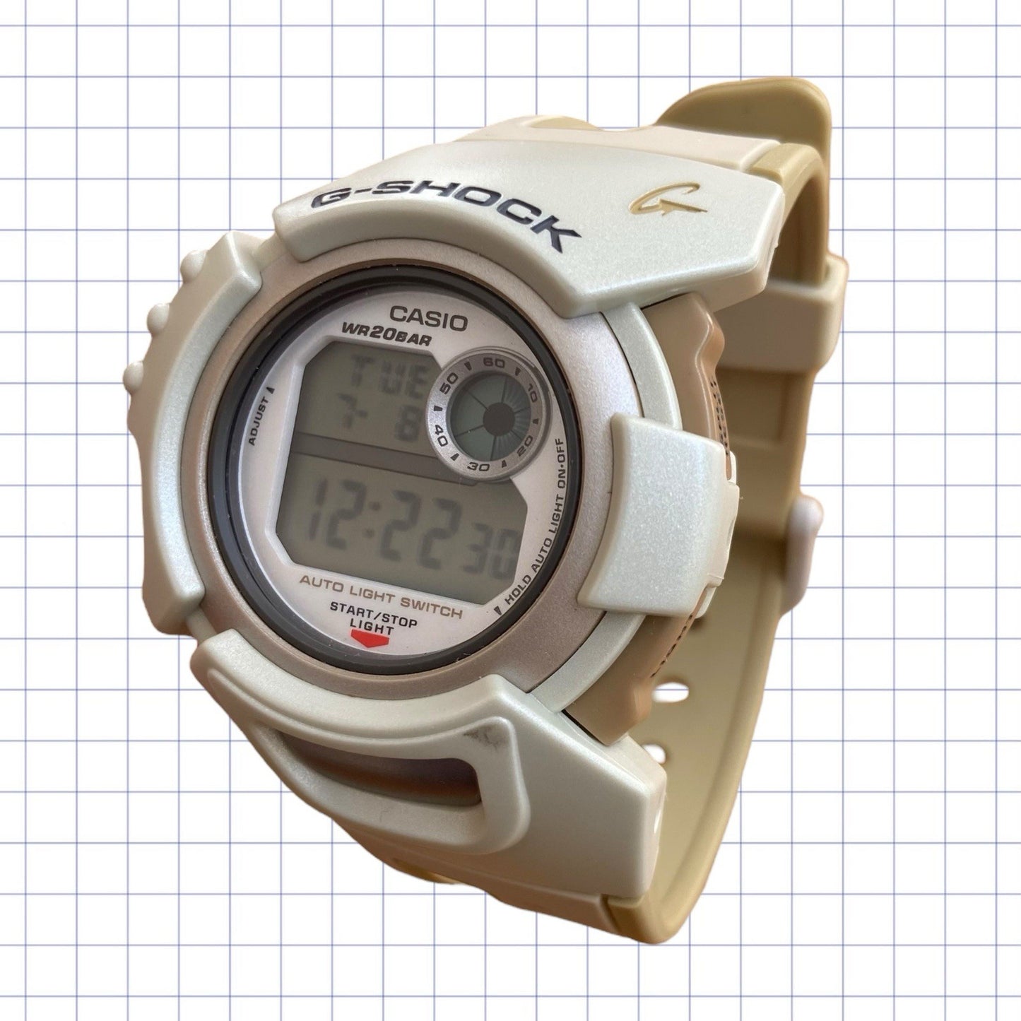 Vintage 1998 CASIO G-Shock DWX-100-9 G-Lide Digital Watch