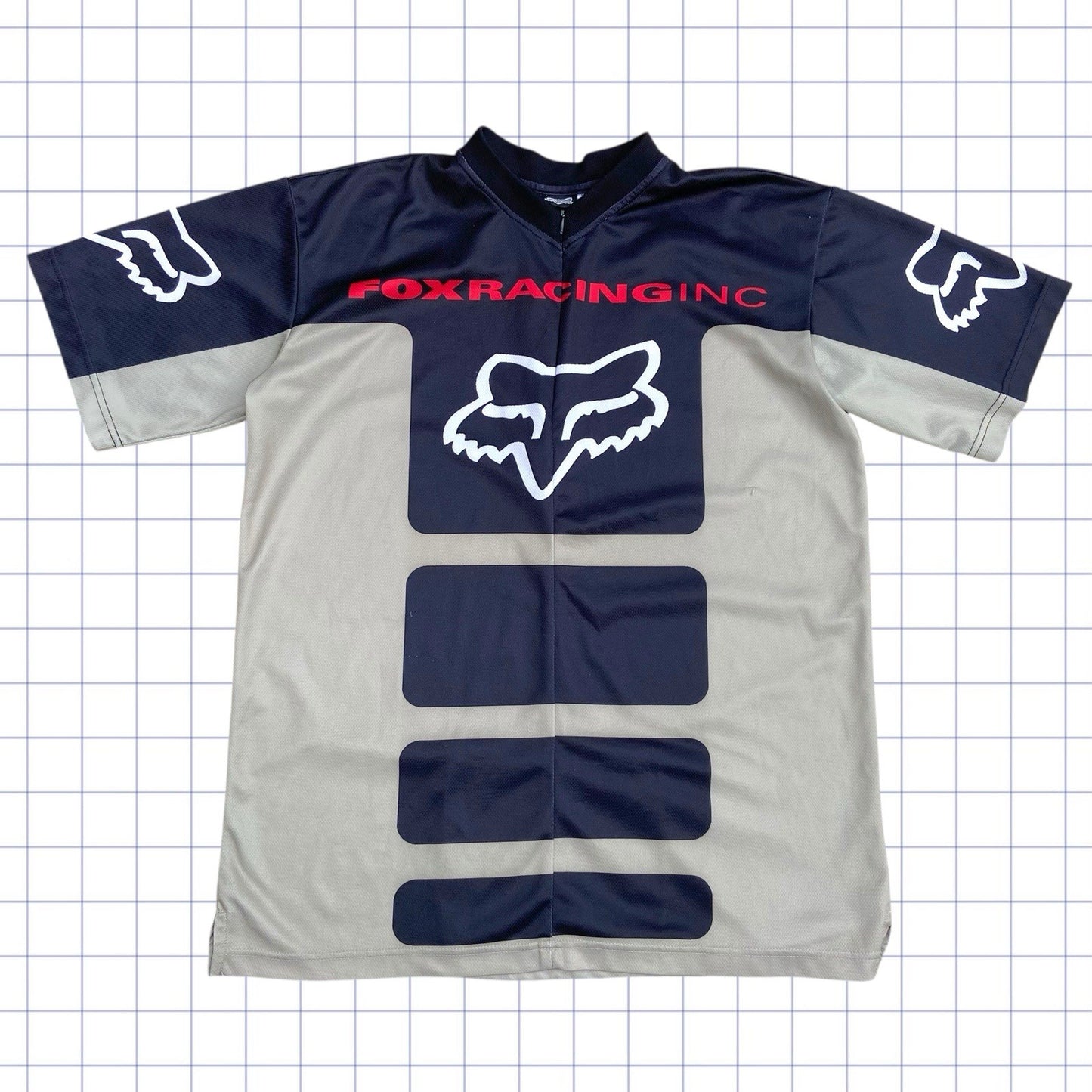 Vintage Fox Racing Cyclist T-Shirt - L