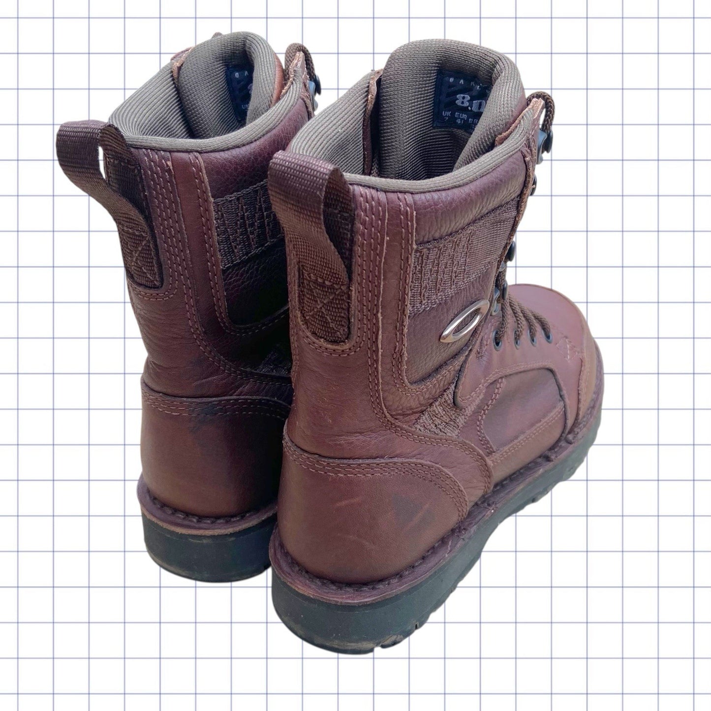 Vintage Oakley Leather Boots - UK 7