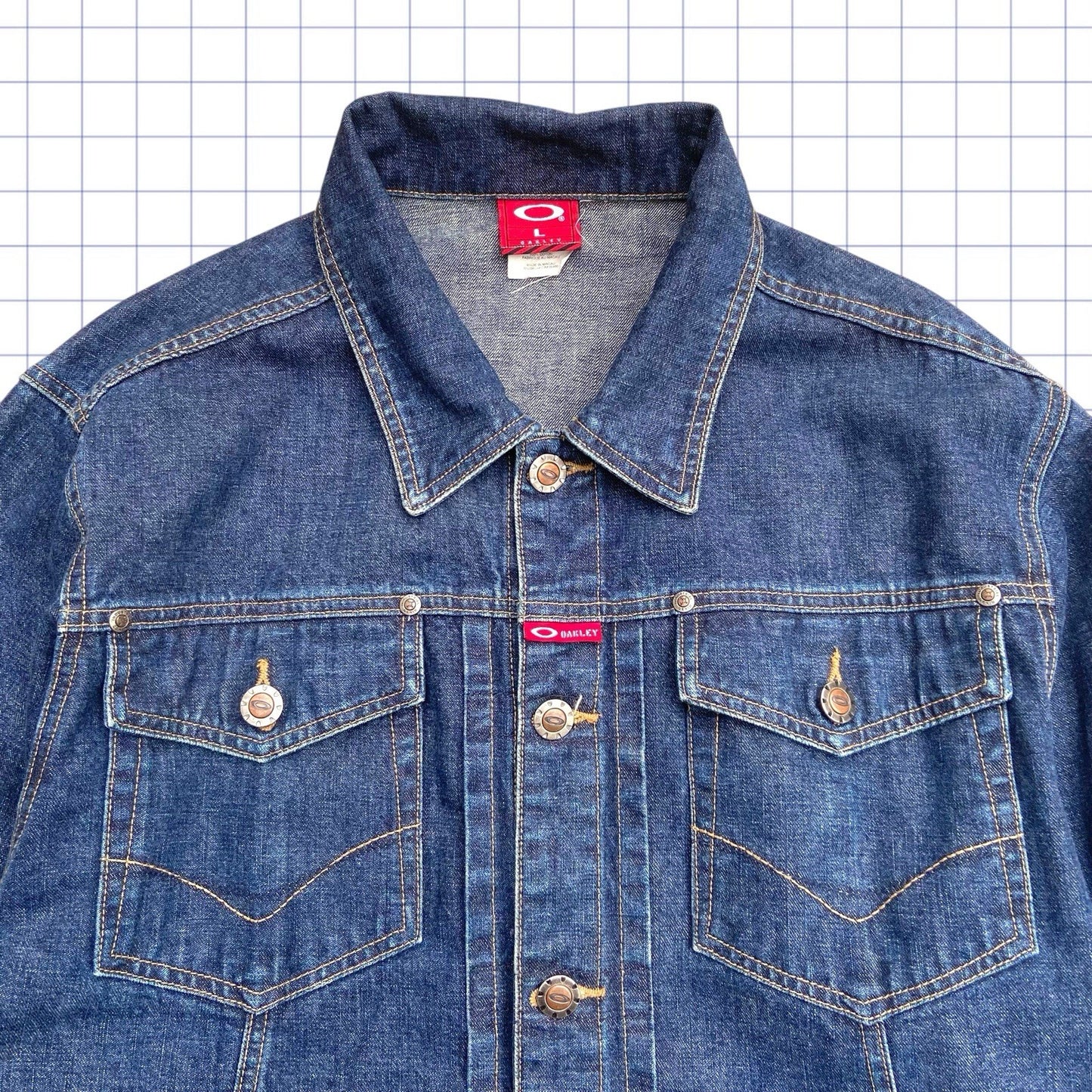 Vintage Oakley Denim Jacket - L