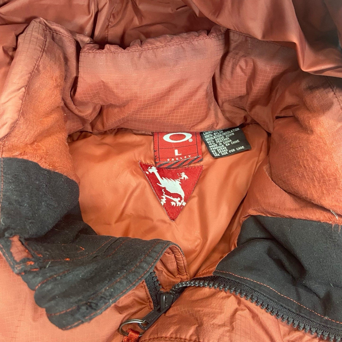 Early 00s Oakley Software Down Puffer Jacket - L