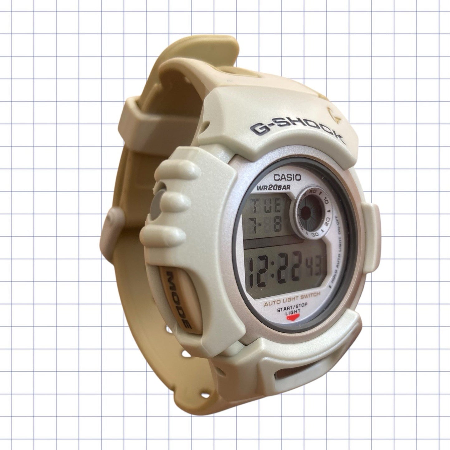 Vintage 1998 CASIO G-Shock DWX-100-9 G-Lide Digital Watch
