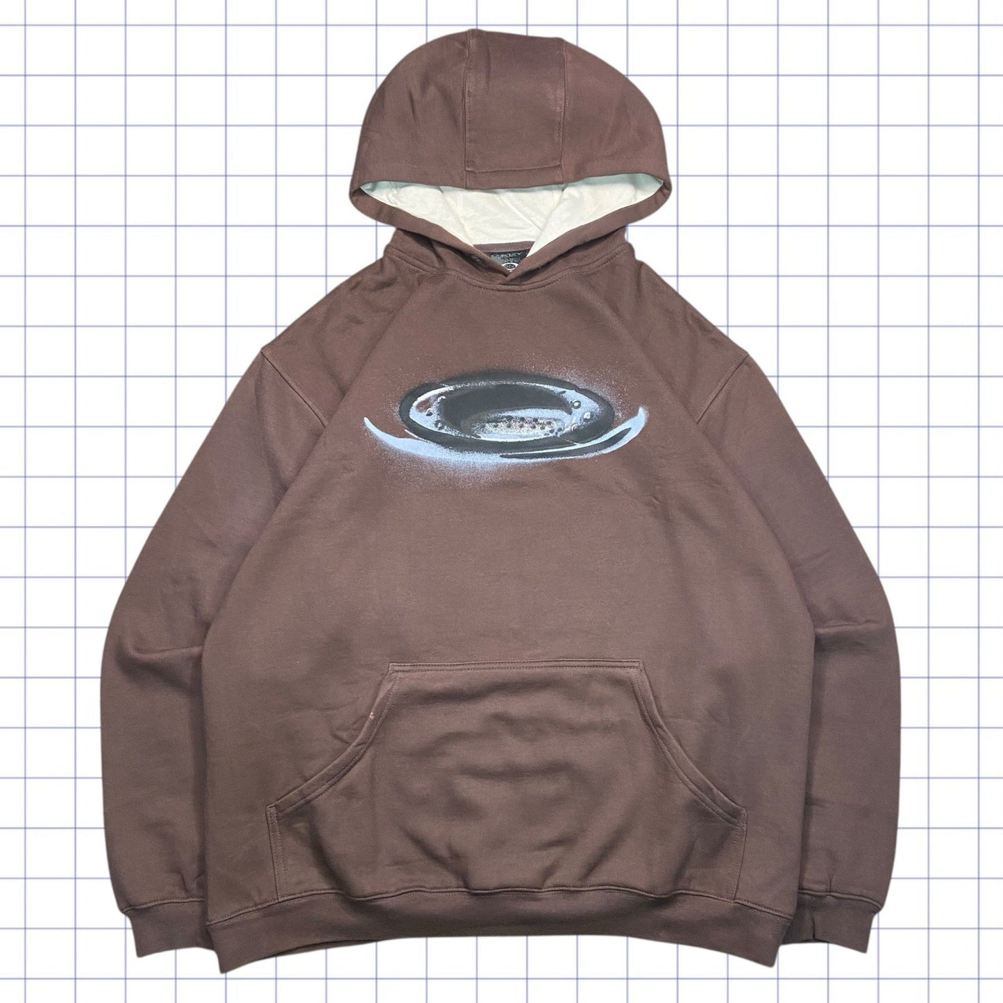 Vintage Oakley Big Logo Hoodie - L