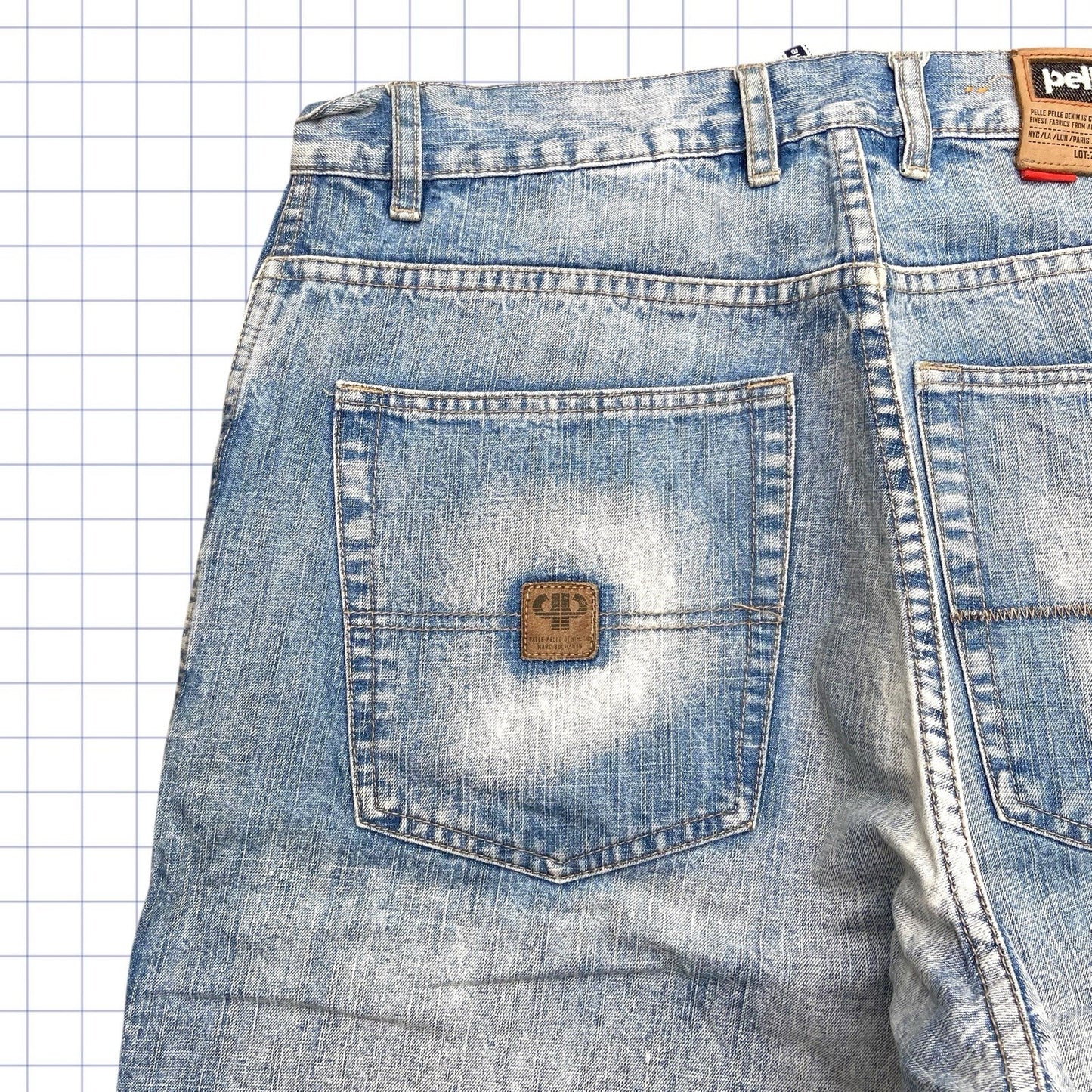 Early 2000s Pelle Pelle Jorts - 34W