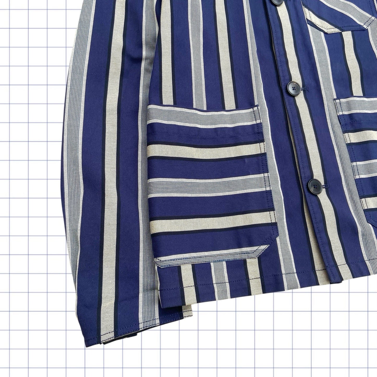 Acne Studios Stripe Moss Jacket - S