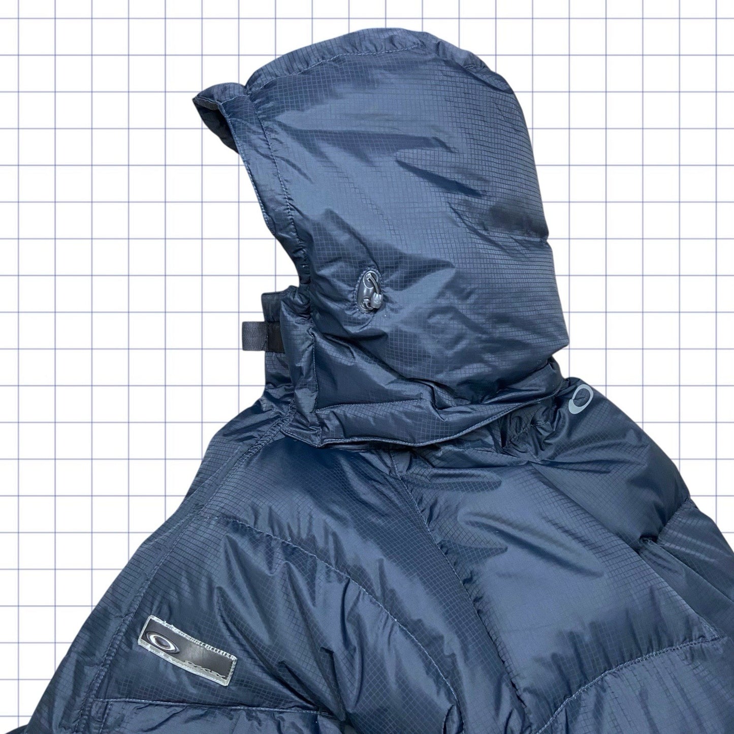 Vintage Oakley Hydro Fuel Puffer Jacket - L
