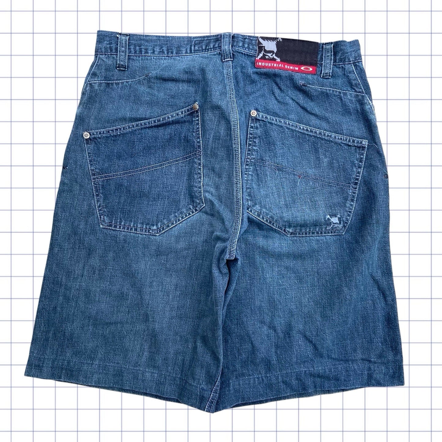 Vintage Oakley Skull Jorts - 34W