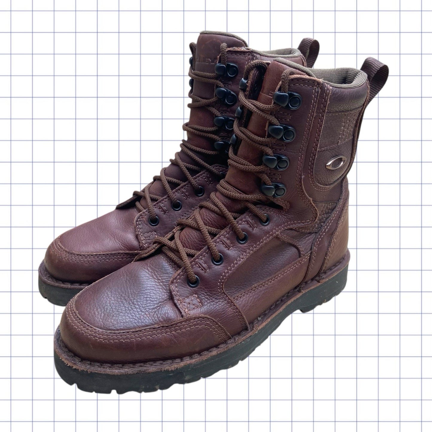Vintage Oakley Leather Boots - UK 7