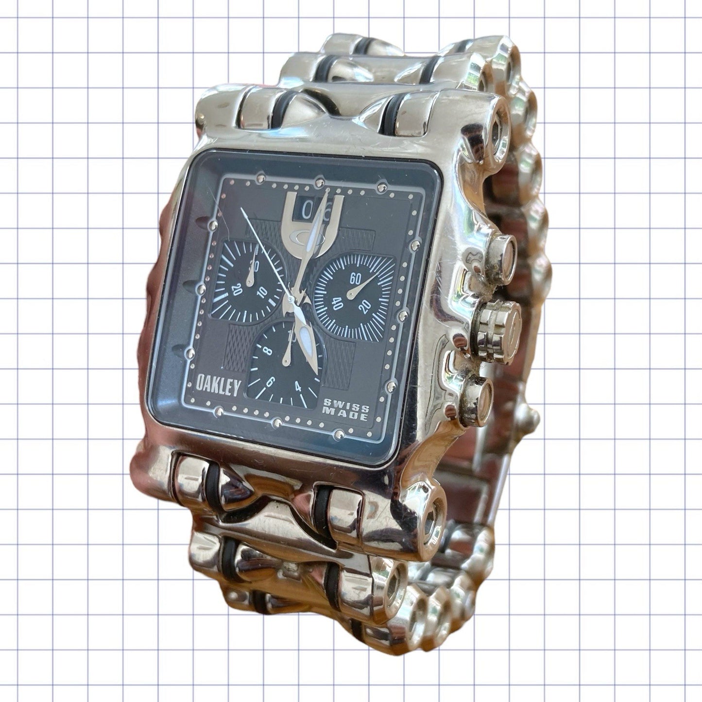 Vintage Oakley Minute Machine Watch