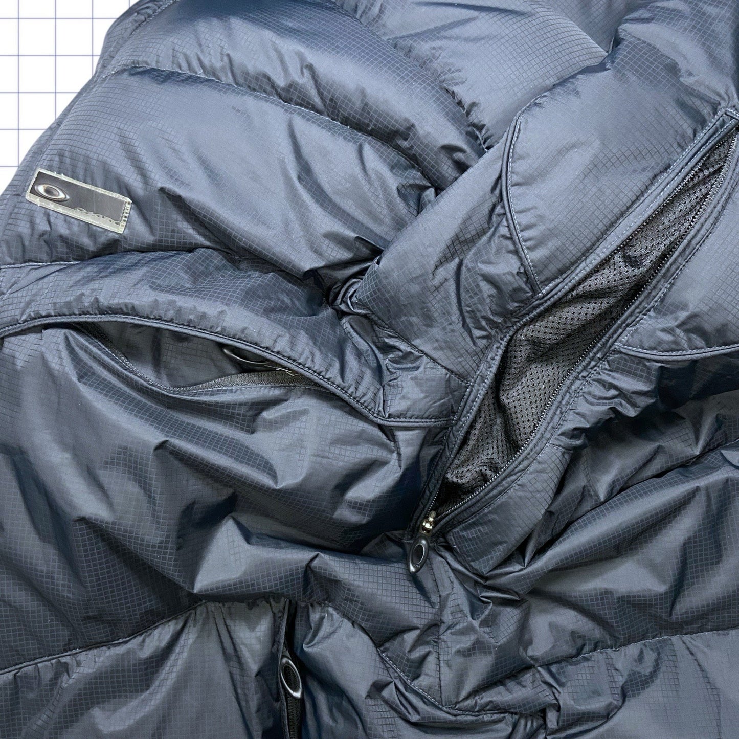 Vintage Oakley Hydro Fuel Puffer Jacket - L