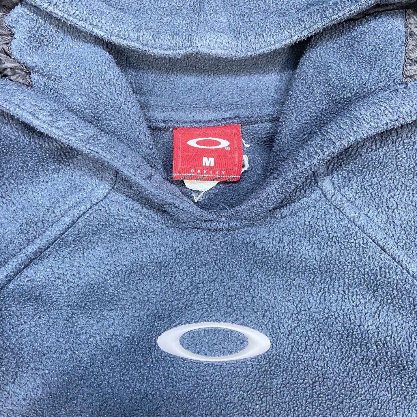 Vintage Oakley Software Hooded Fleece - M