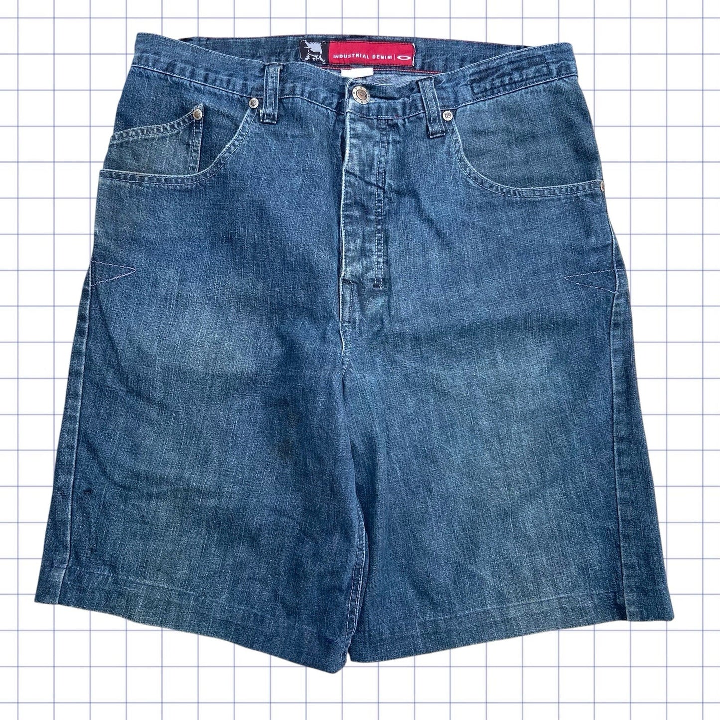 Vintage Oakley Skull Jorts - 34W