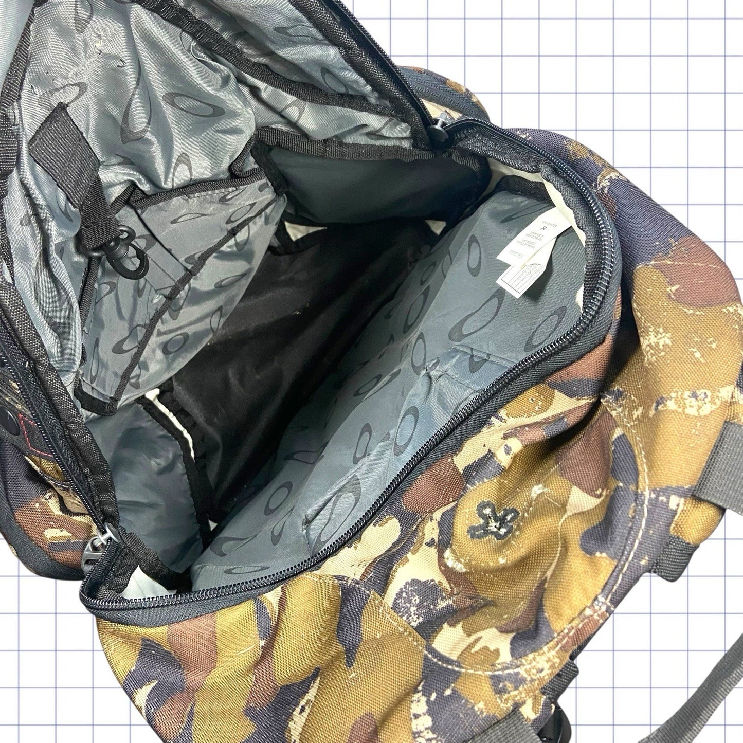 Vintage Oakley Camo Backapack