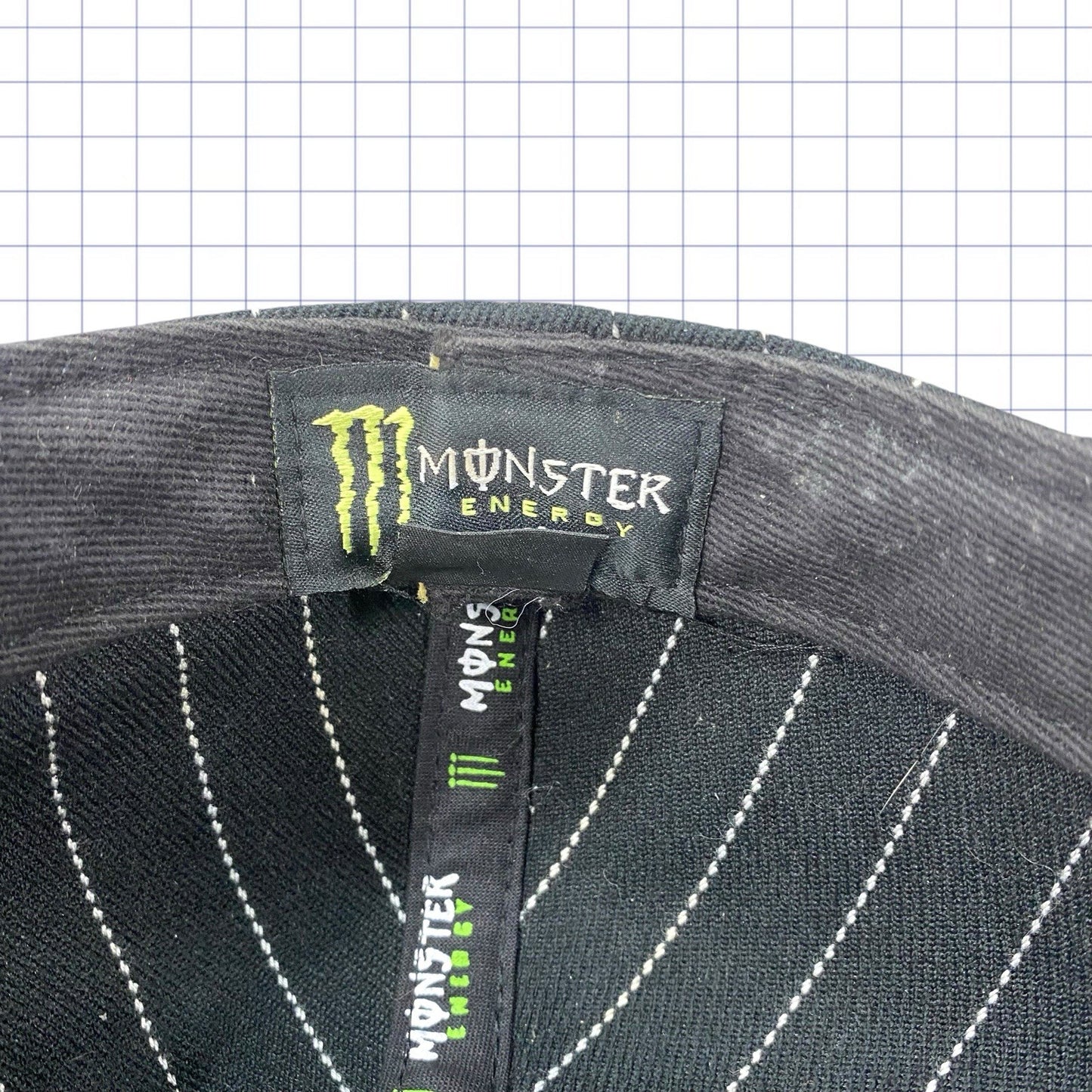 Monster Energy Striped Cap