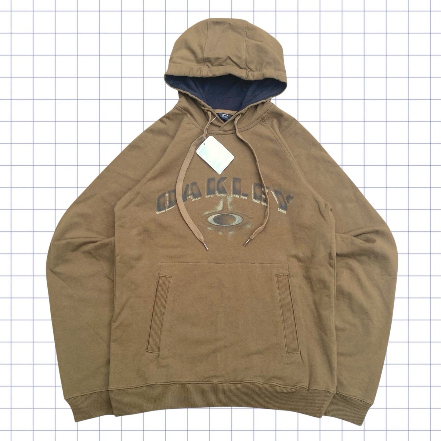 Deadstock Vintage Oakley Spellout/Logo Hoodie - S