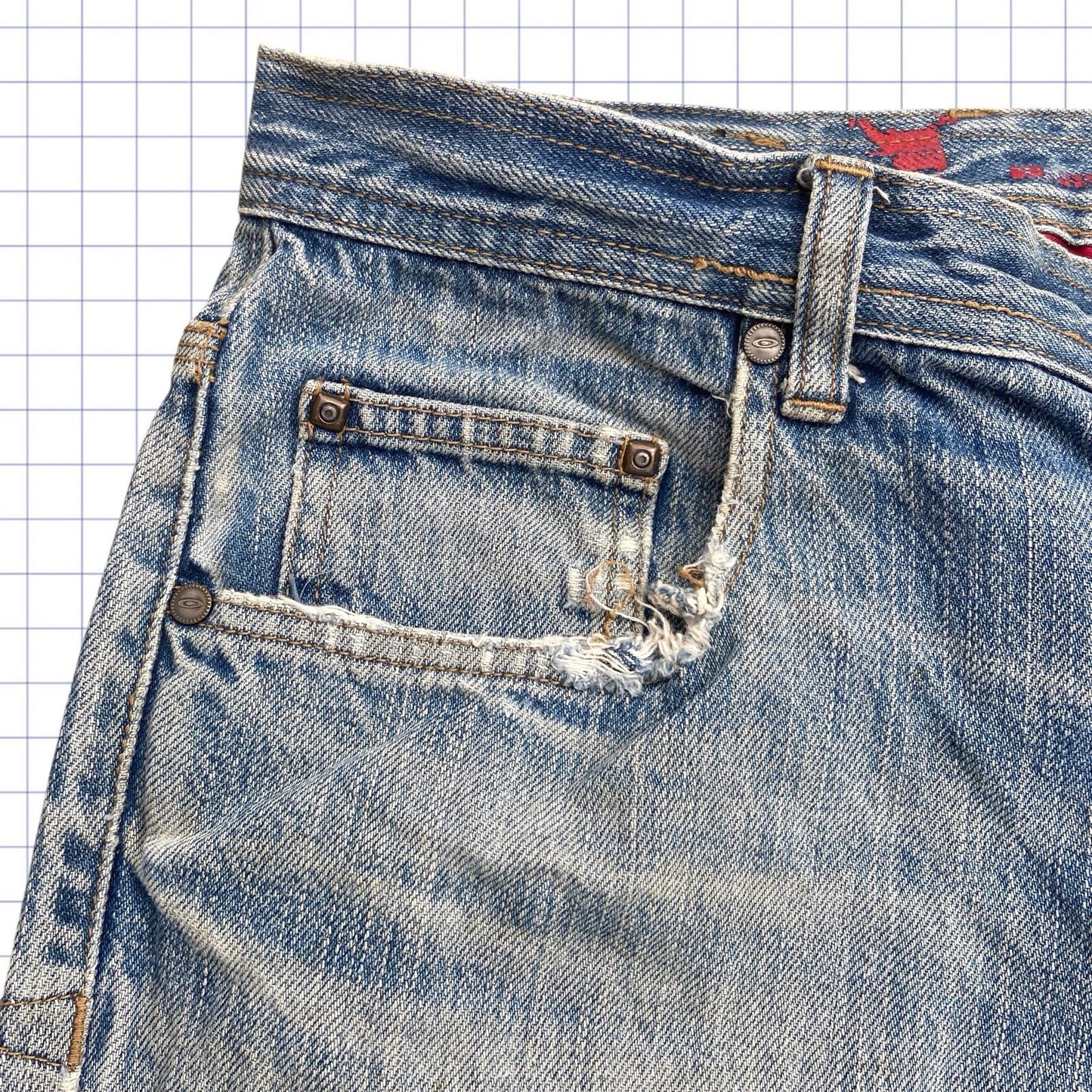 Vintage Oakley Skull Jeans - 34W