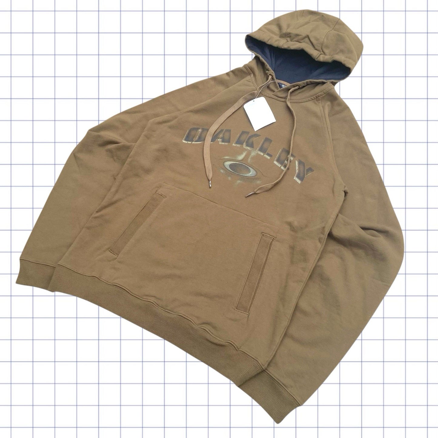Deadstock Vintage Oakley Spellout/Logo Hoodie - S