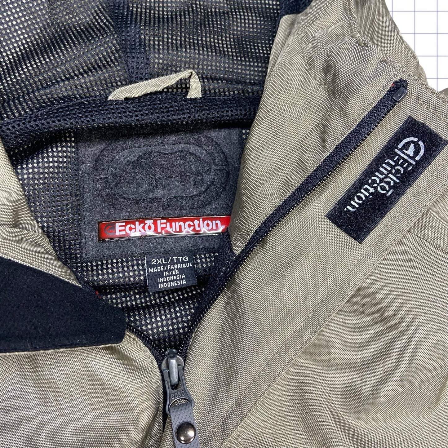 2000's Ecko Technical Riot Mask Jacket - XL/XXL