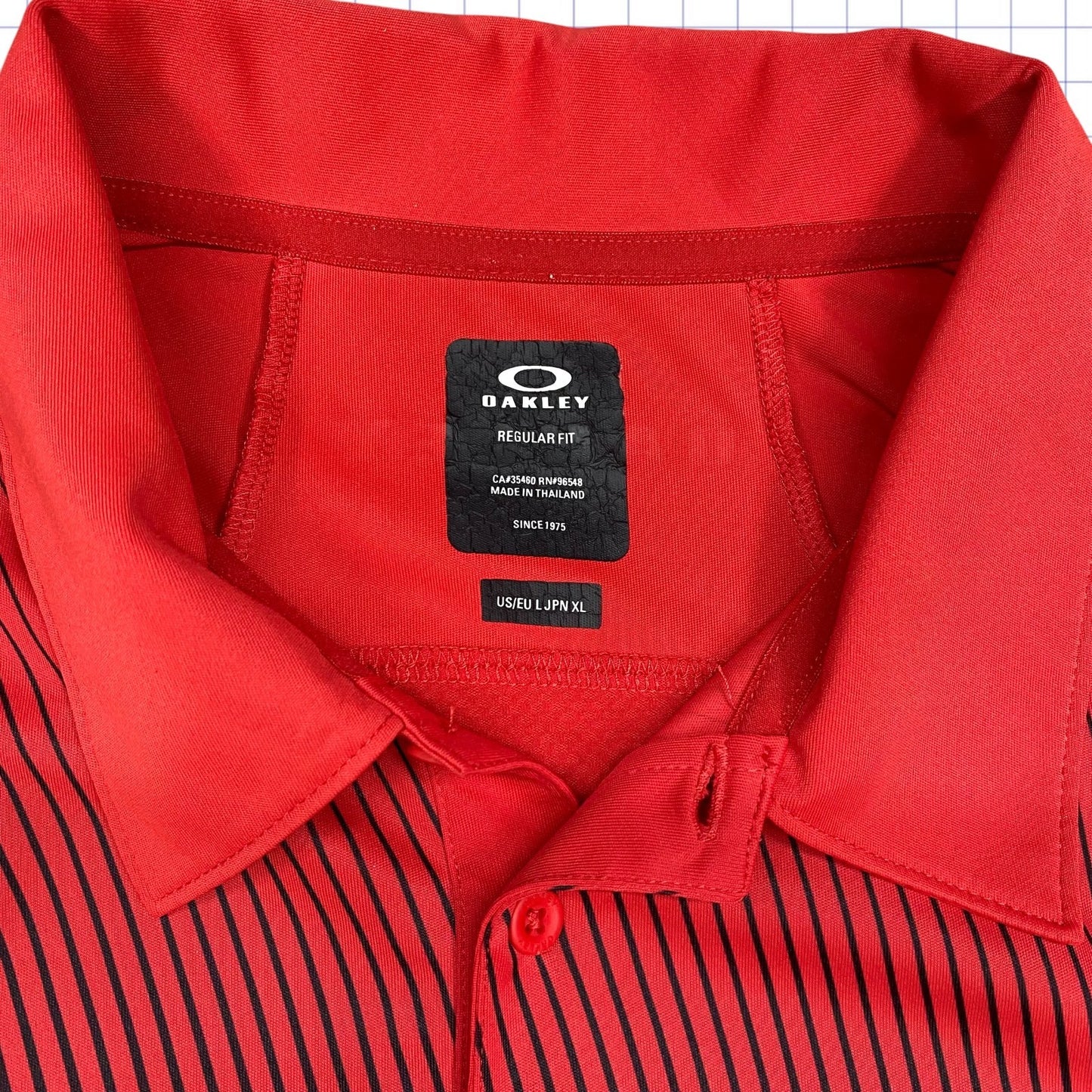 Oakley Patterned Golf Shirt - M/L