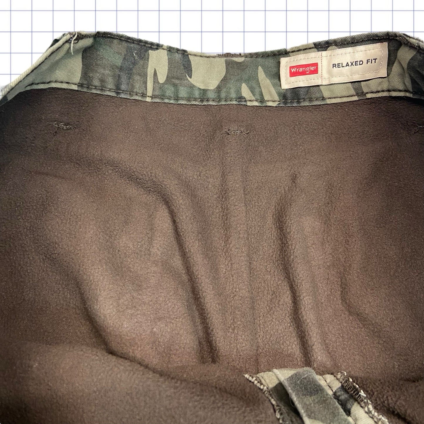 Vintage Wrangler Camo Trousers - 37W