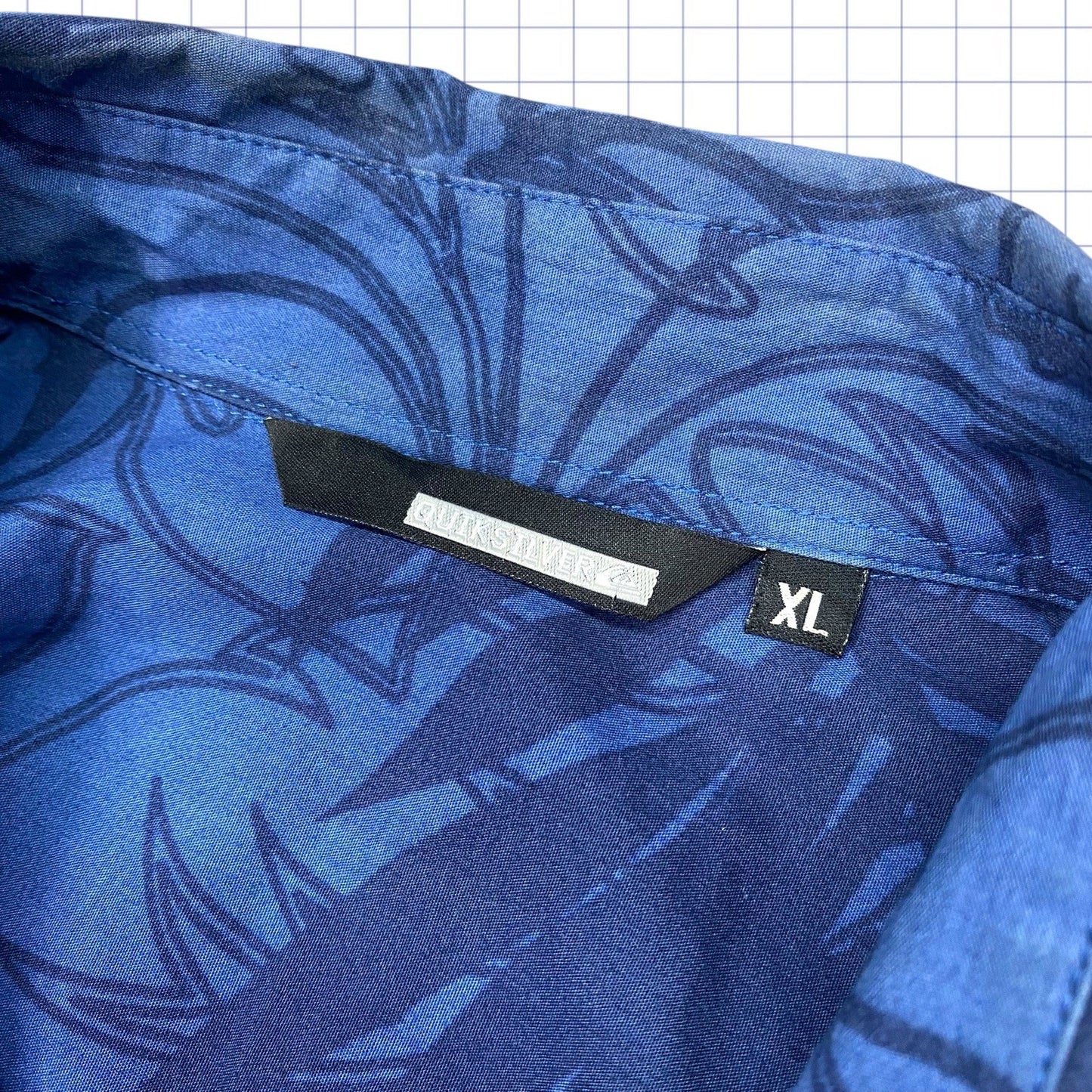 Y2K Quiksilver Hawaiian Shirt - XL