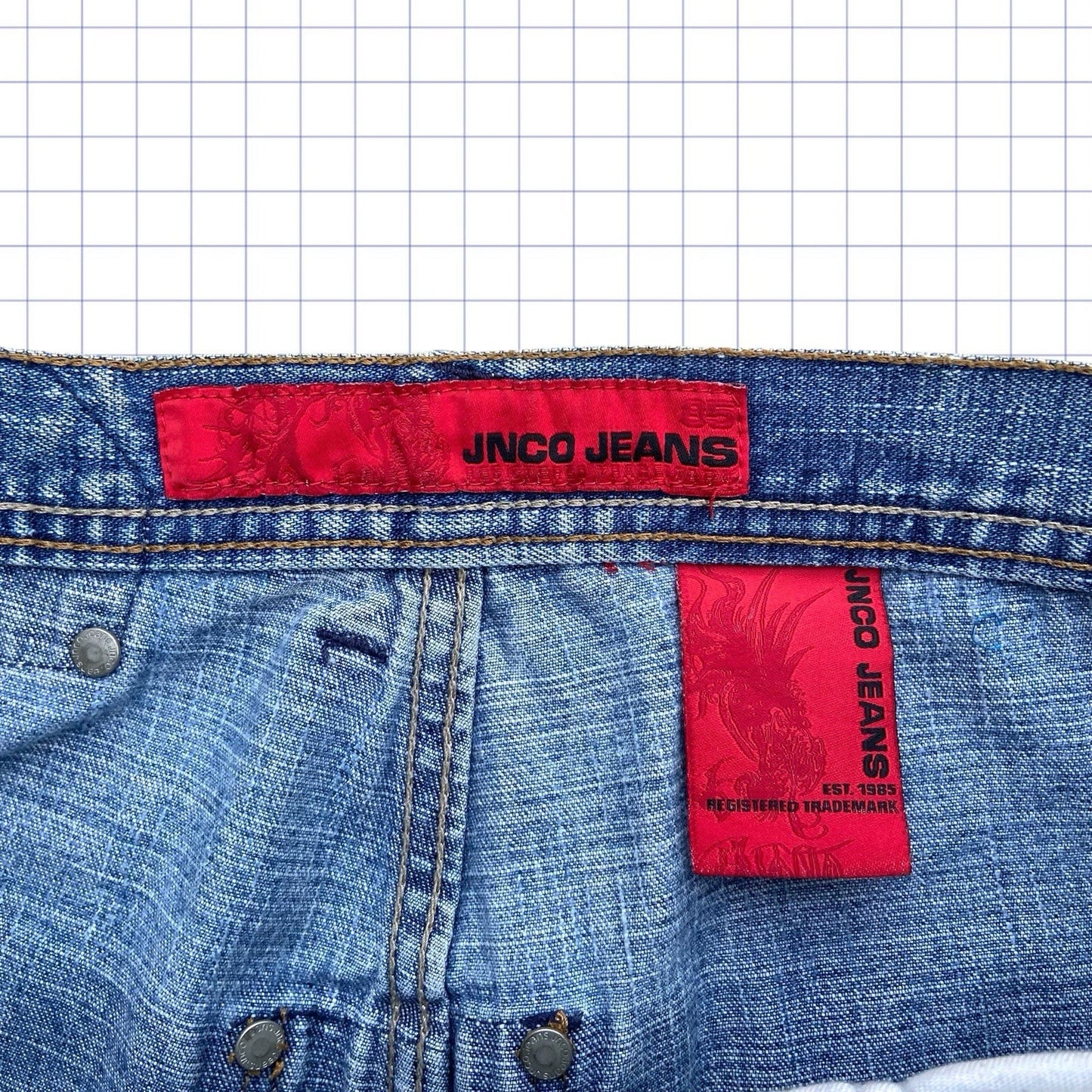 Vintage Jnco Eagle Jorts - 30W