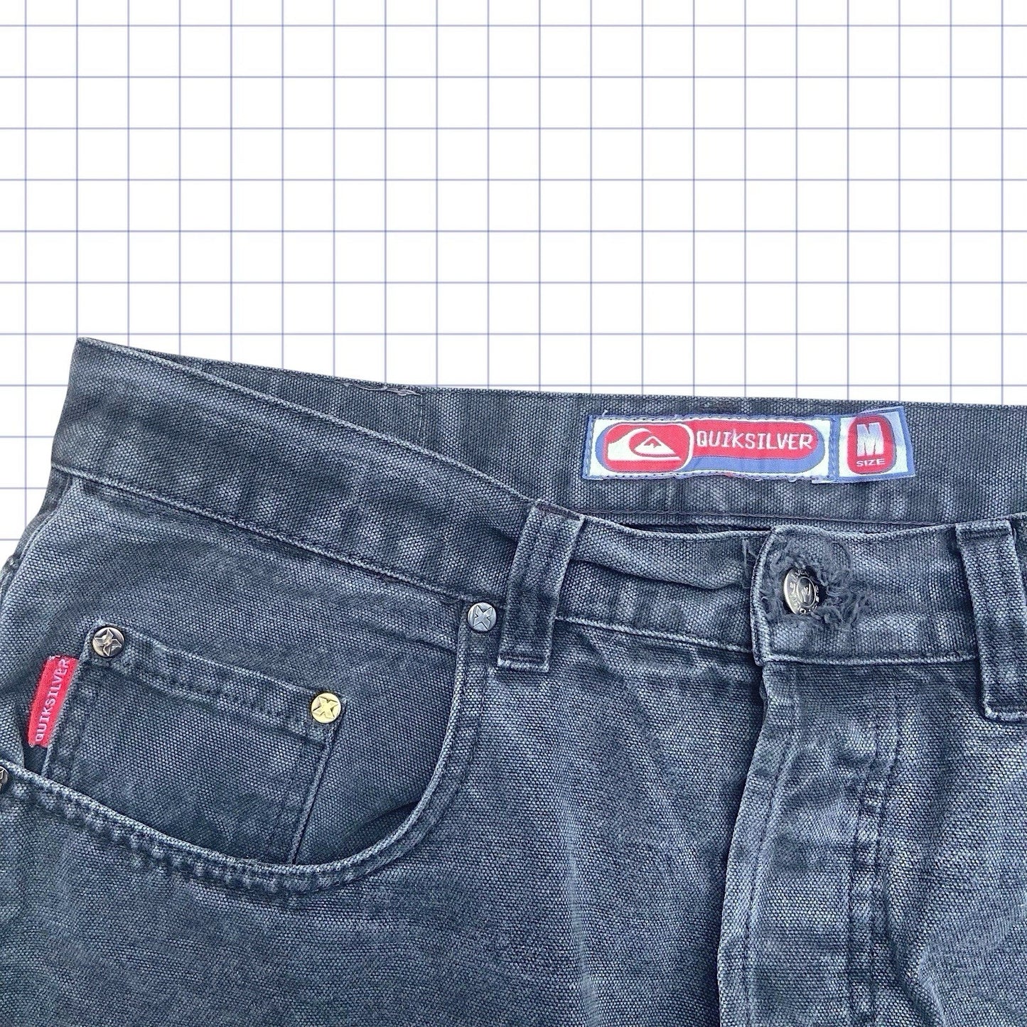 ヴィンテージ クイックシルバー ジーンズ - 33W