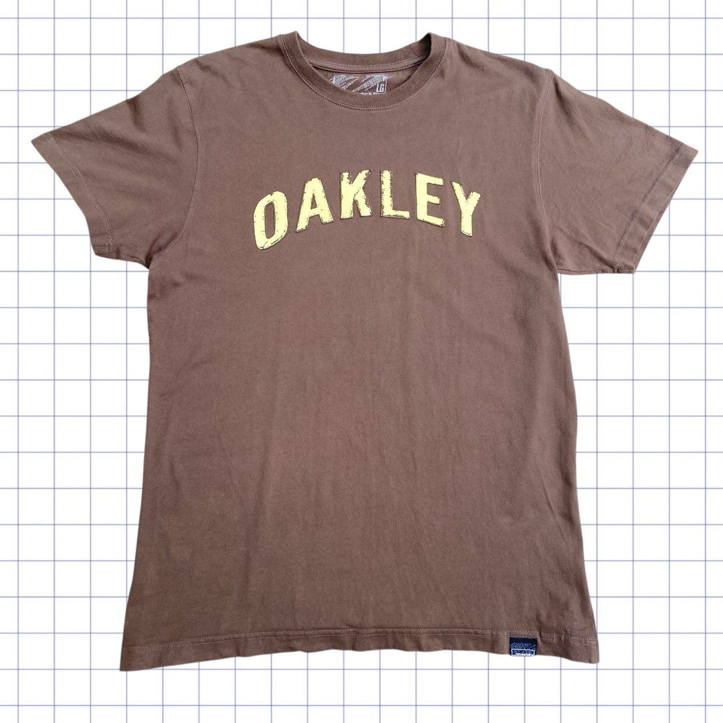 00s Oakley Spellout Tshirt - L