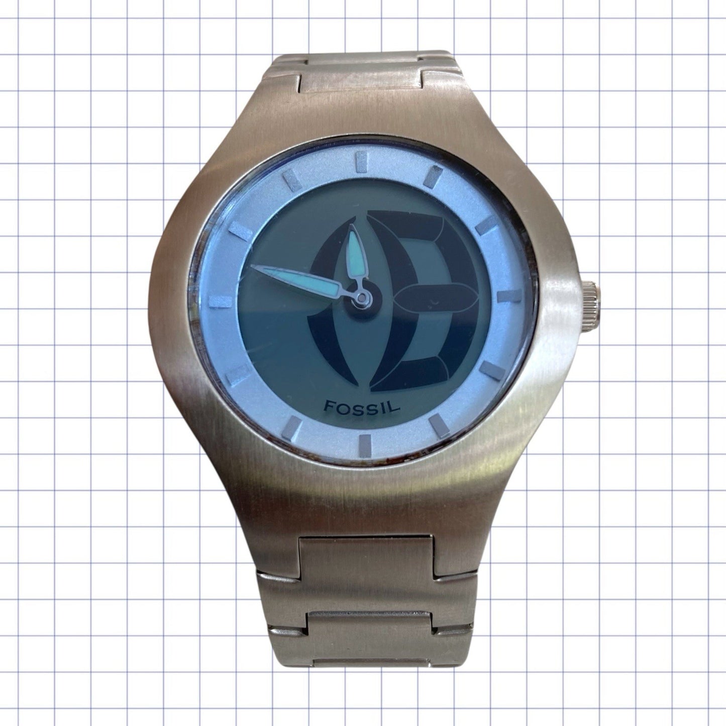 00s Fossil Big Tic Digital Watch