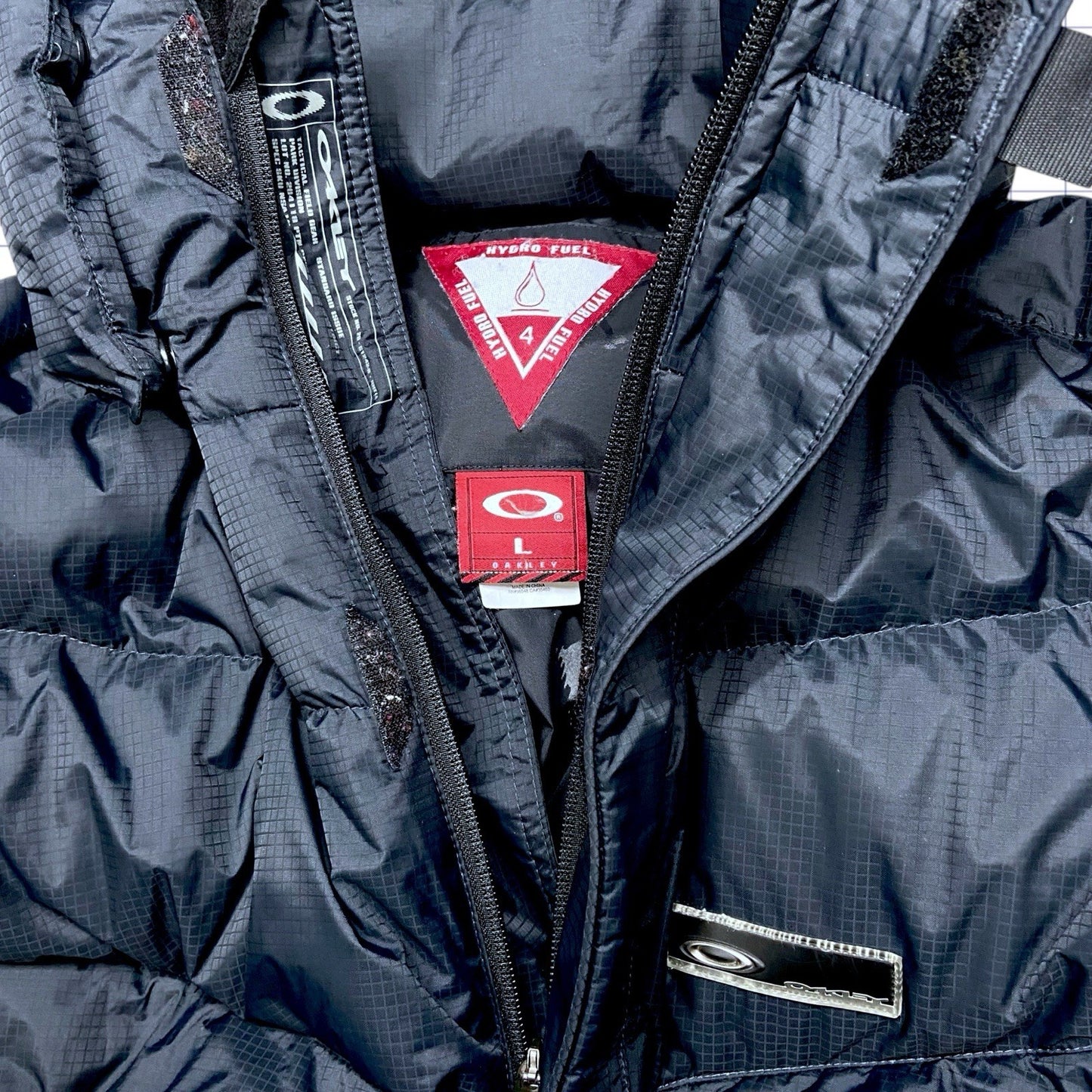 Vintage Oakley Software Down Fill Puffer Jacket - L