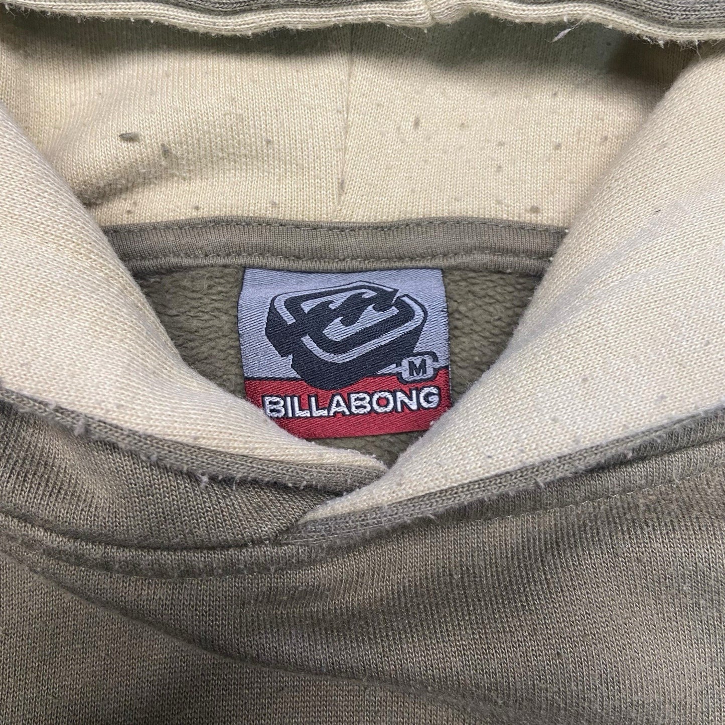 Vintage Billabong Spellout Hoodie - M