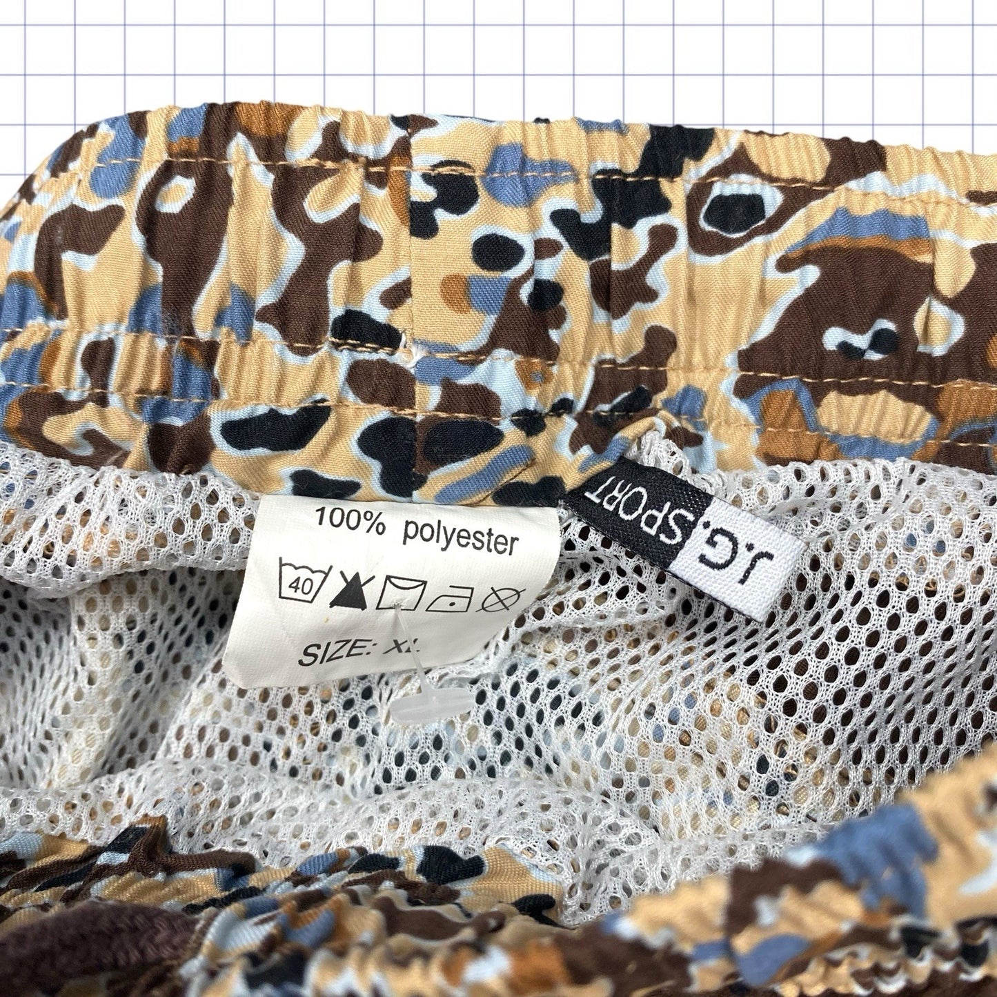 Y2K Cheetah Print Board Shorts - M