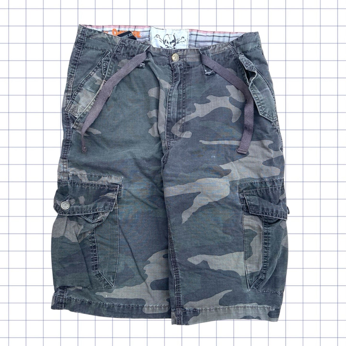 Criminal Damage Camo Jorts - 32W