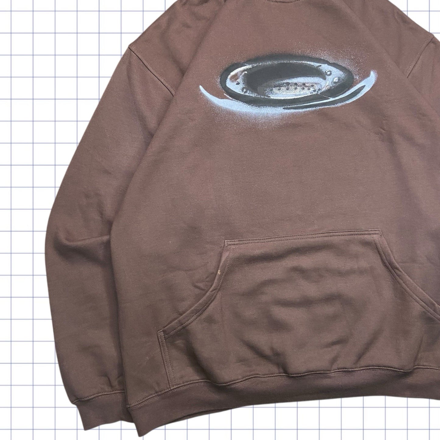 Vintage Oakley Big Logo Hoodie - L