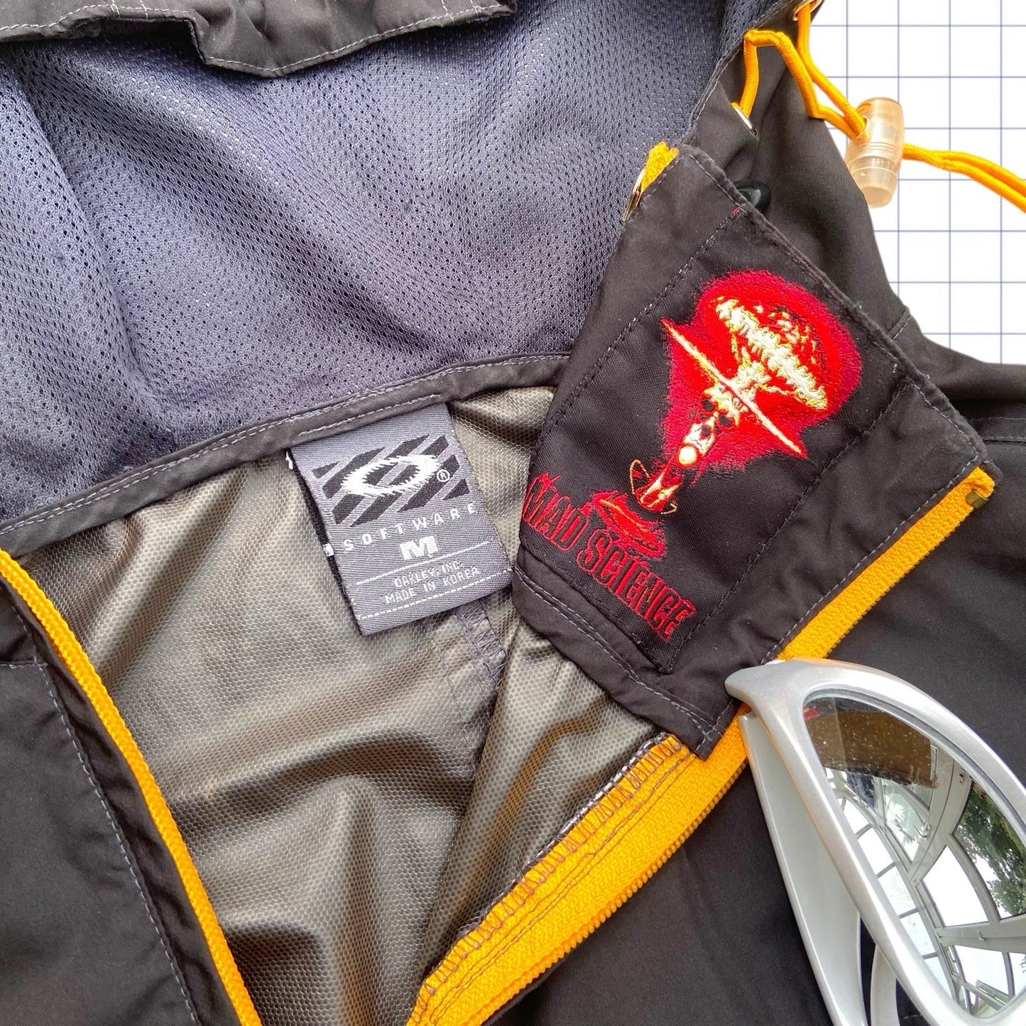 Vintage Oakley Software Mad Scientist Jacket - S/M