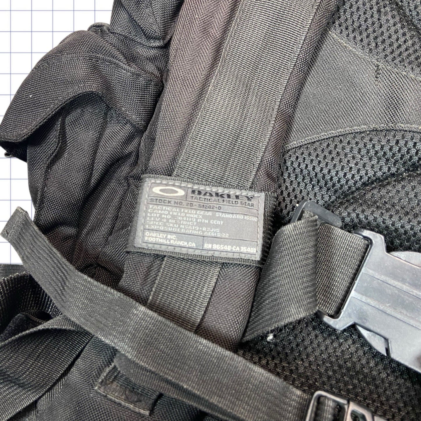 Vintage Oakley Mechanism Tactical Field Gear Backpack