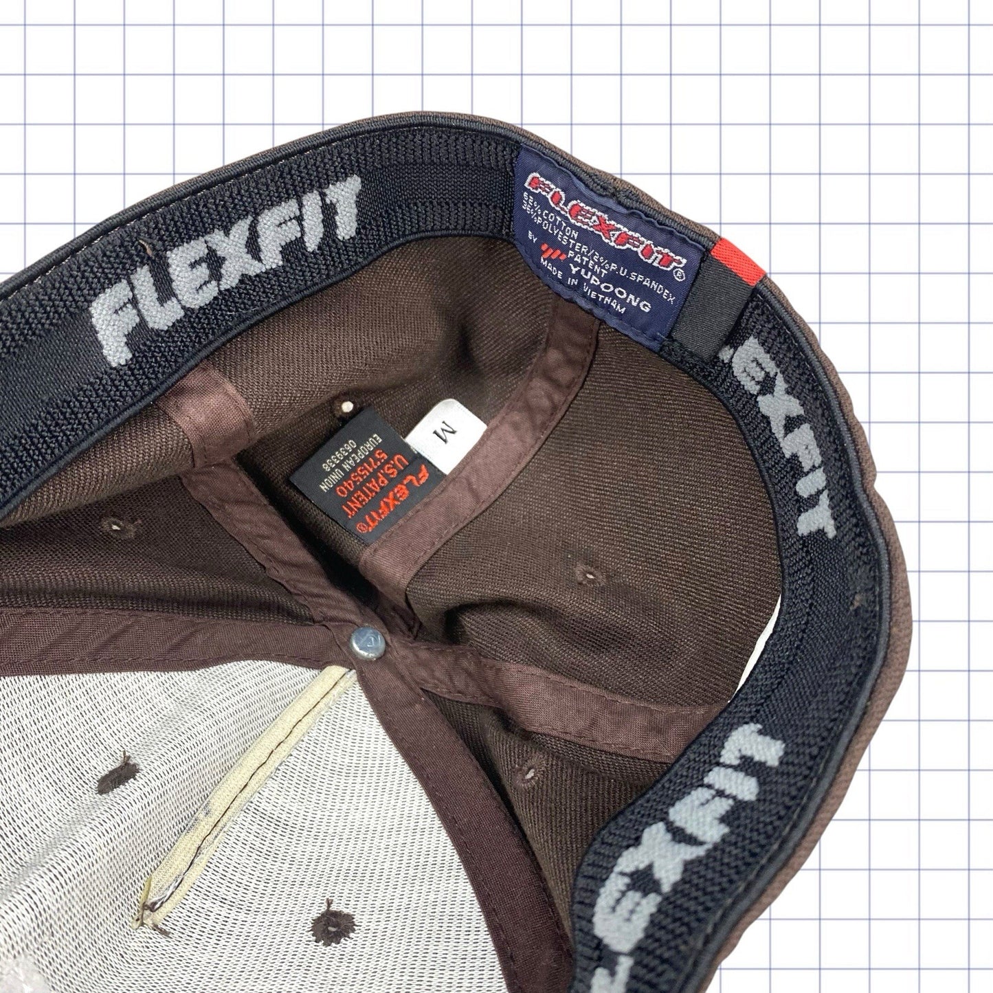 Quicksilver Logo & Spellout Flex Fit Cap