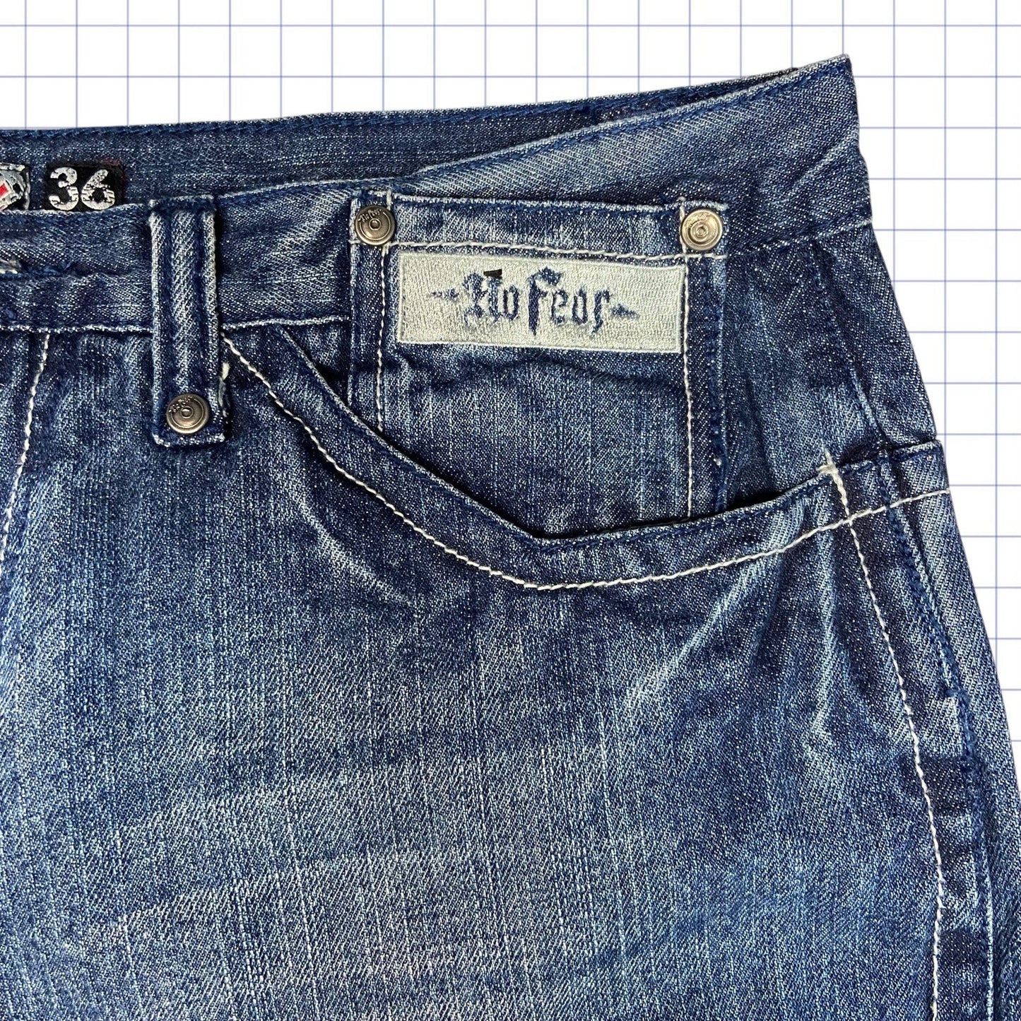 No Fear Men Denim Jeans - 36W